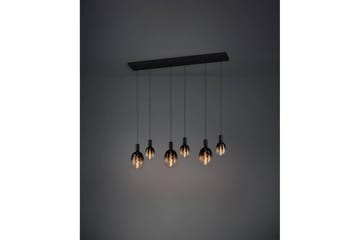 Takpendel Eglo Huebro Svart med 6 Lamper - Belysning - Innendørsbelysning & Lamper - Taklampe - Pendellamper & Hengelamper