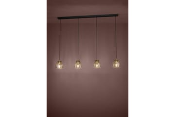 Takpendel Eglo Jazminia Messing/Klar med 4 Lamper - Belysning - Innendørsbelysning & Lamper - Taklampe - Pendellamper & Hengelamper