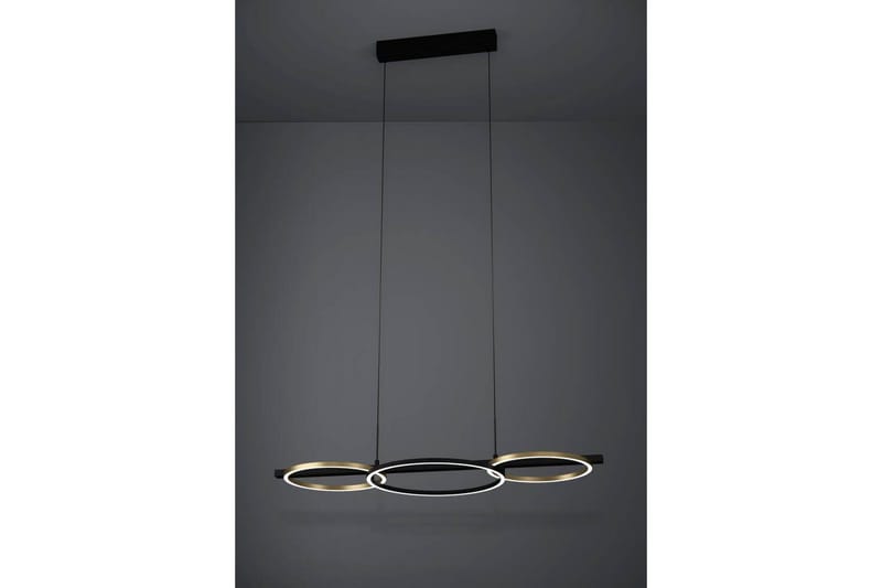 Takpendel Eglo Lanacera Svart/Gull - Belysning - Innendørsbelysning & Lamper - Taklampe - Pendellamper & Hengelamper