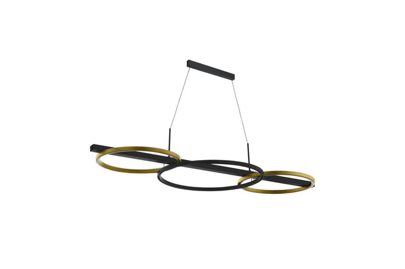 Takpendel Eglo Lanacera Svart/Gull - Belysning - Innendørsbelysning & Lamper - Taklampe - Pendellamper & Hengelamper