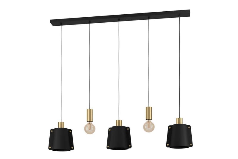 Takpendel Eglo Majagua Svart/Messing med 5 Lamper - Belysning - Innendørsbelysning & Lamper - Taklampe - Pendellamper & Hengelamper
