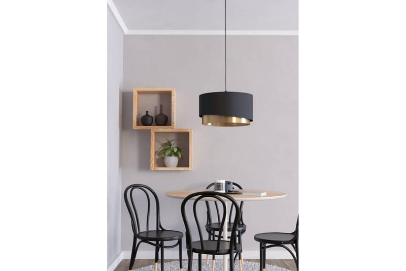 Takpendel Eglo Manderline Svart/Messing 45 cm - 45 cm - Belysning - Innendørsbelysning & Lamper - Taklampe - Pendellamper & Hengelamper