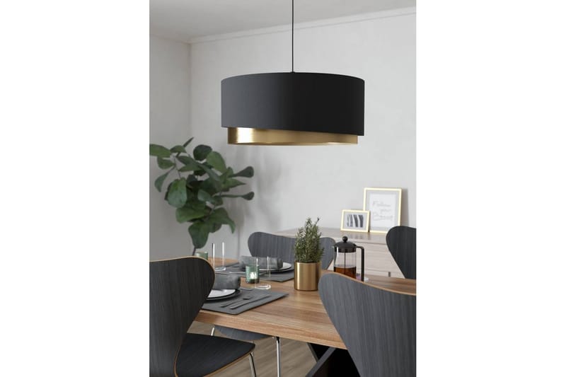 Takpendel Eglo Manderline Svart/Messing 56 cm - 56 cm - Belysning - Innendørsbelysning & Lamper - Taklampe - Pendellamper & Hengelamper