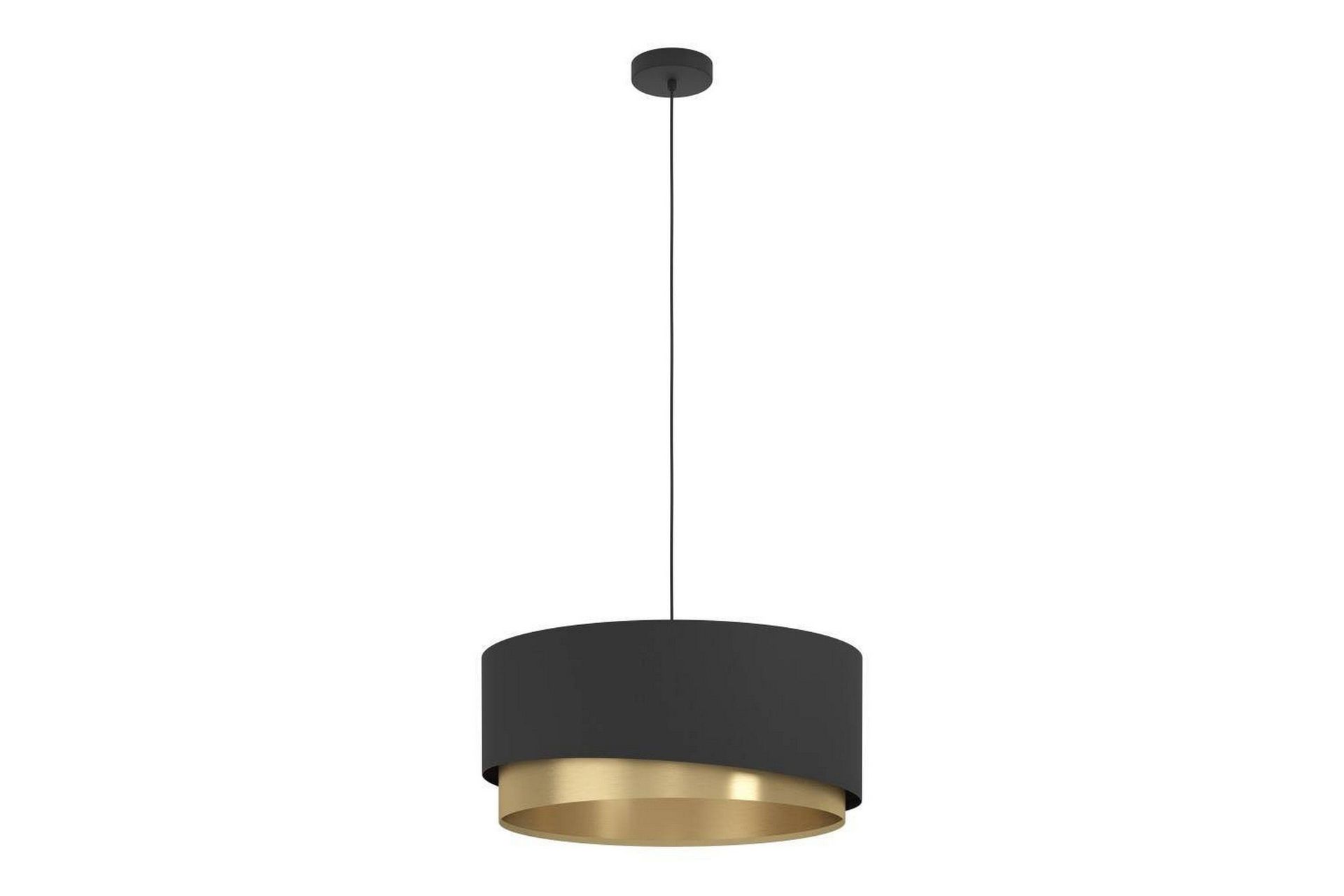Takpendel Eglo Manderline Svart/Messing 56 cm - 56 cm