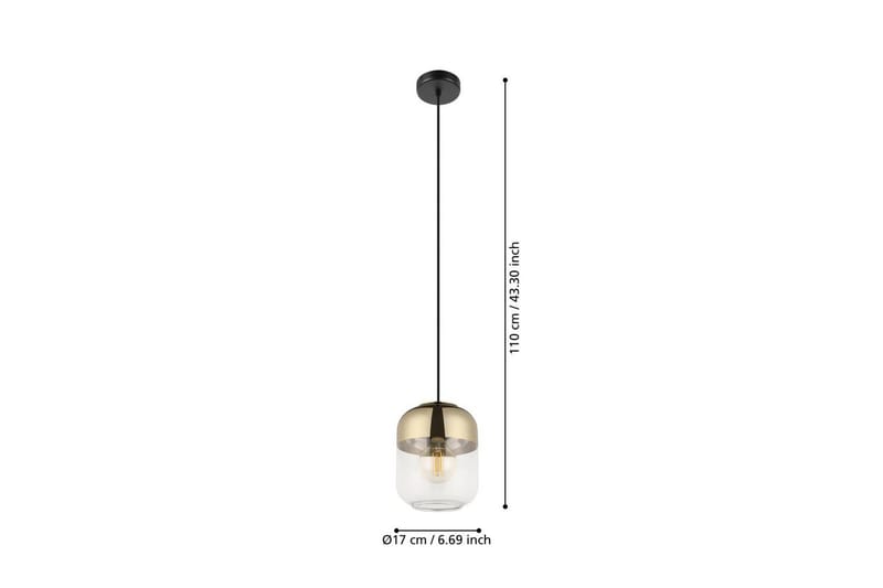 Takpendel Eglo Maryvilla - Svart/Bronse - Belysning - Innendørsbelysning & Lamper - Taklampe - Pendellamper & Hengelamper