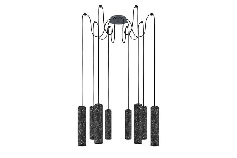Takpendel Eglo Mentalona antrasitt terrazzo med 8 lamper - Belysning - Innendørsbelysning & Lamper - Taklampe - Pendellamper & Hengelamper