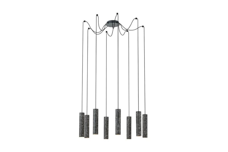 Takpendel Eglo Mentalona antrasitt terrazzo med 8 lamper - Belysning - Innendørsbelysning & Lamper - Taklampe - Pendellamper & Hengelamper