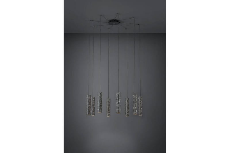 Takpendel Eglo Mentalona antrasitt terrazzo med 8 lamper - Belysning - Innendørsbelysning & Lamper - Taklampe - Pendellamper & Hengelamper