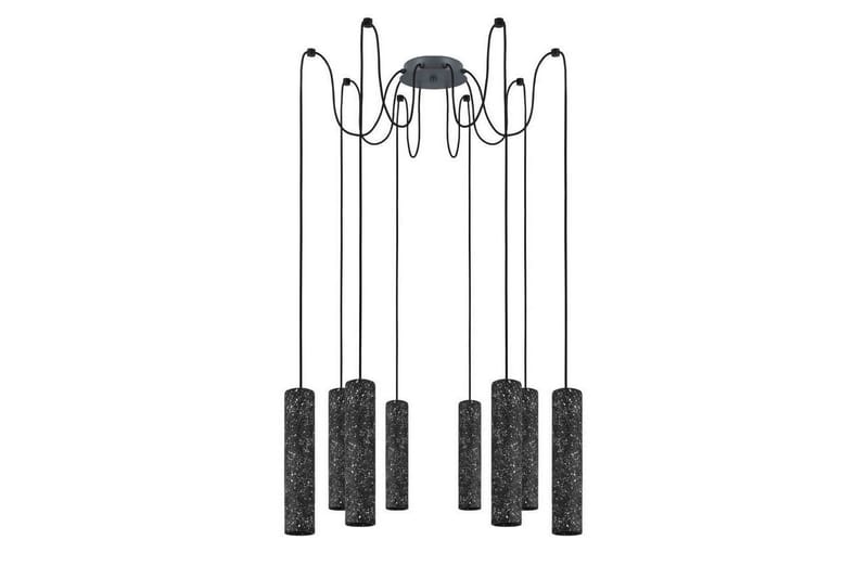Takpendel Eglo Mentalona antrasitt terrazzo med 8 lamper - Belysning - Innendørsbelysning & Lamper - Taklampe - Pendellamper & Hengelamper