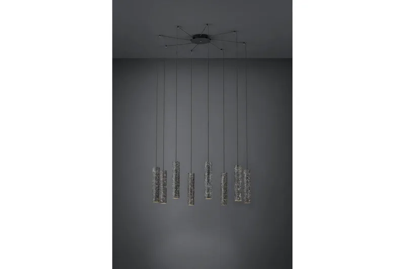 Takpendel Eglo Mentalona antrasitt terrazzo med 8 lamper - Belysning - Innendørsbelysning & Lamper - Taklampe - Pendellamper & Hengelamper