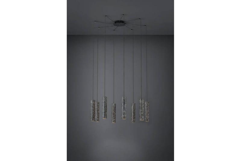Takpendel Eglo Mentalona antrasitt terrazzo med 8 lamper - Belysning - Innendørsbelysning & Lamper - Taklampe - Pendellamper & Hengelamper