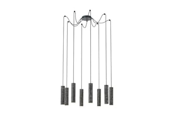 Takpendel Eglo Mentalona antrasitt terrazzo med 8 lamper - Belysning - Innendørsbelysning & Lamper - Taklampe - Pendellamper & Hengelamper