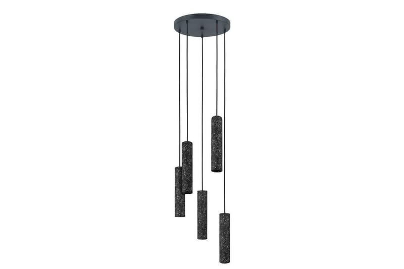 Takpendel Eglo Mentalona antrasitt terrazzo rundell med 5 lamper - Belysning - Innendørsbelysning & Lamper - Taklampe - Pendellamper & Hengelamper