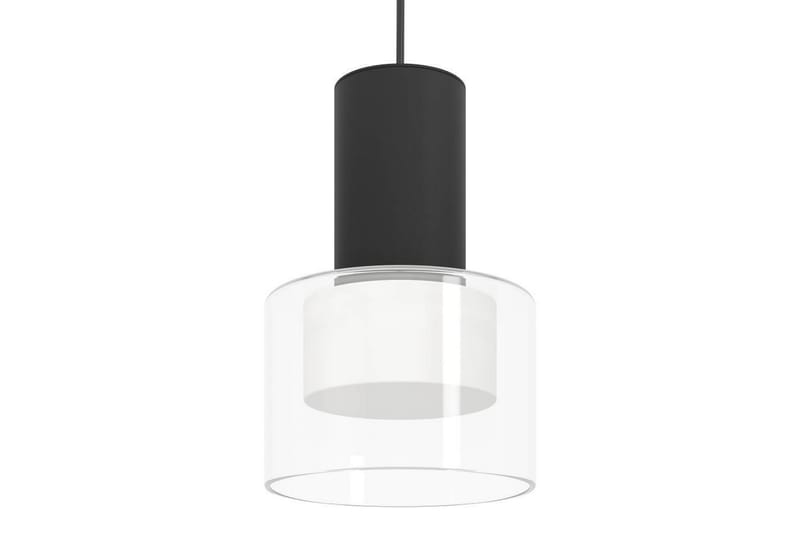 Takpendel Eglo Molineros svart/gjennomsiktig rundell med 5 lamper - Belysning - Innendørsbelysning & Lamper - Taklampe - Pendellamper & Hengelamper