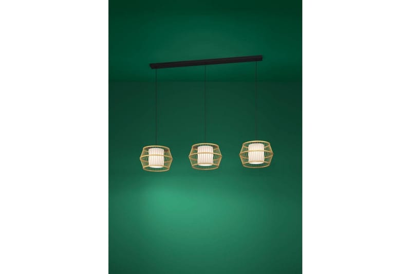 Takpendel Eglo Monterroso Natur med 3 Lamper - Belysning - Innendørsbelysning & Lamper - Taklampe - Pendellamper & Hengelamper