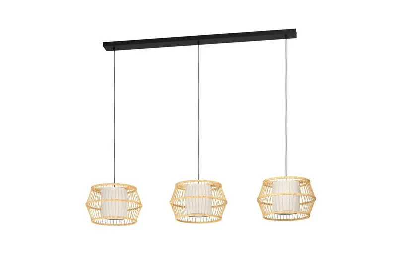 Takpendel Eglo Monterroso Natur med 3 Lamper, undefined