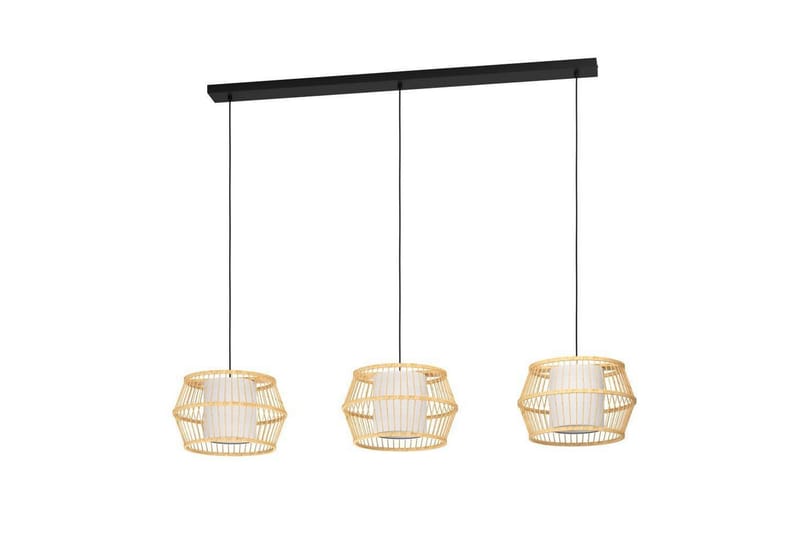 Takpendel Eglo Monterroso Natur med 3 Lamper, undefined