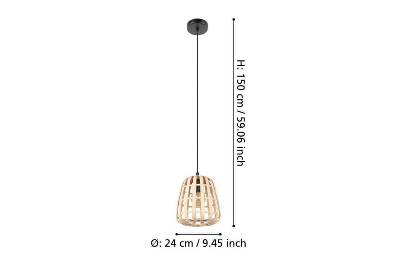 Takpendel Eglo Montezuelo Tre 24 cm - 24 cm - Belysning - Innendørsbelysning & Lamper - Taklampe - Pendellamper & Hengelamper