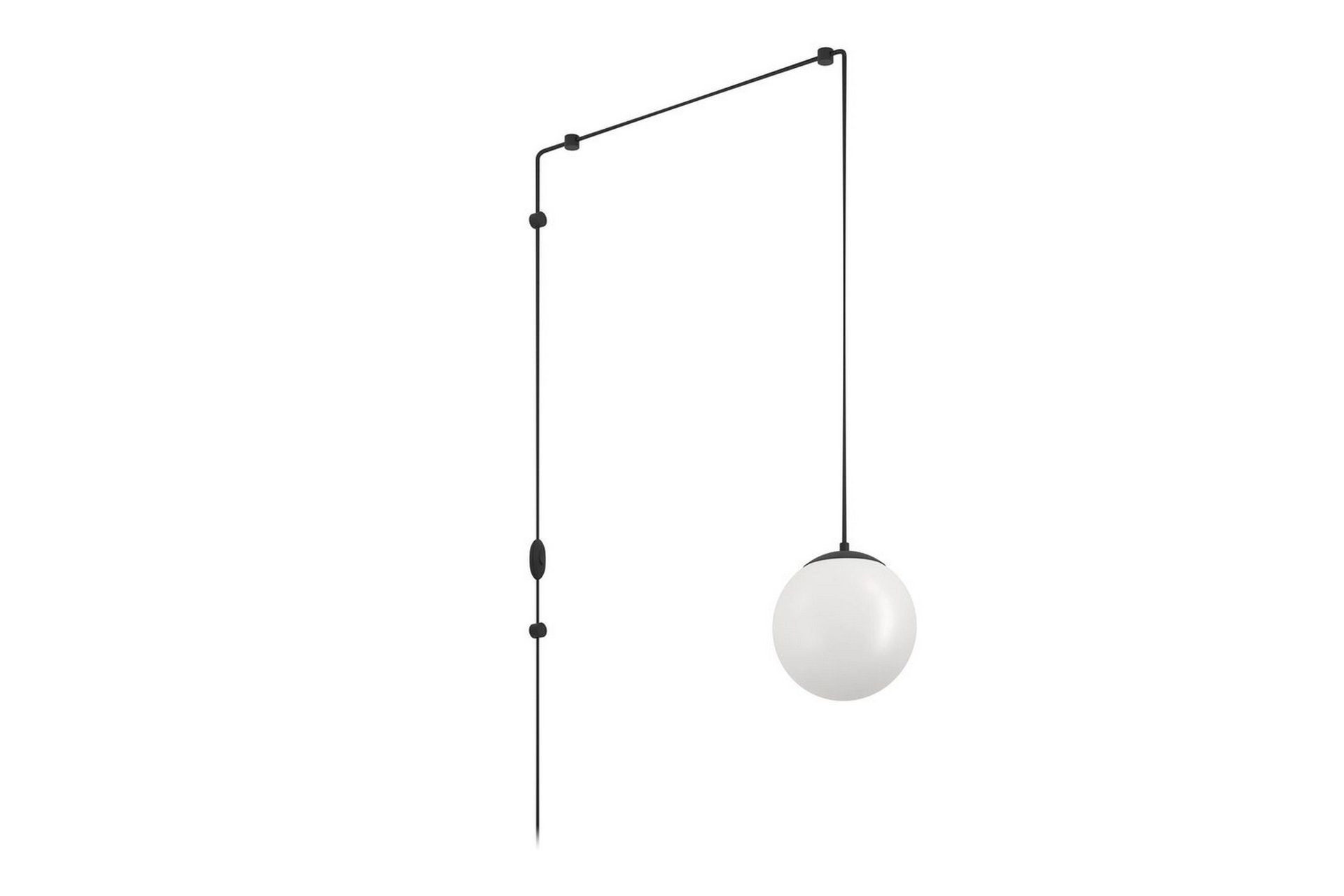 Takpendel Eglo Rondo 3 - Hvit/Svart