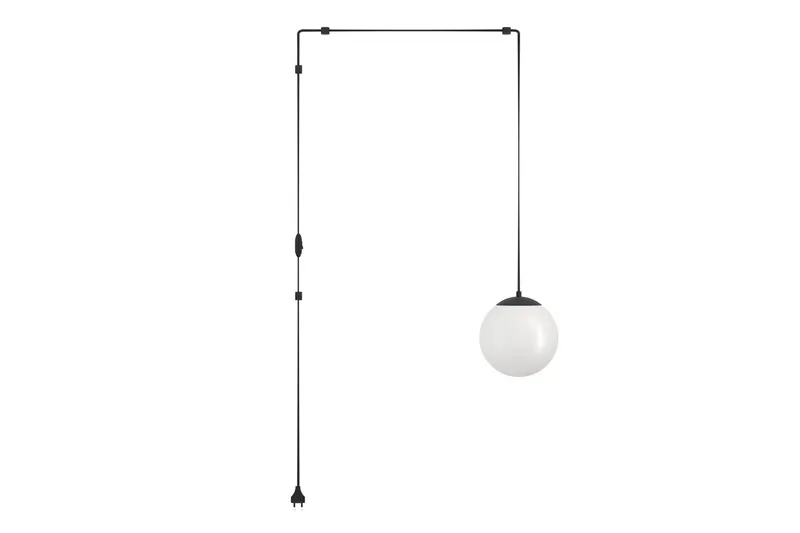 Takpendel Eglo Rondo 3 - Hvit/Svart - Belysning - Innendørsbelysning & Lamper - Taklampe - Pendellamper & Hengelamper