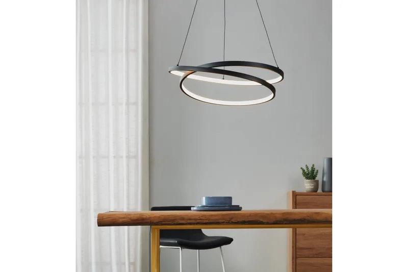 Takpendel Eglo Ruotale - Svart - Belysning - Innendørsbelysning & Lamper - Taklampe - Pendellamper & Hengelamper