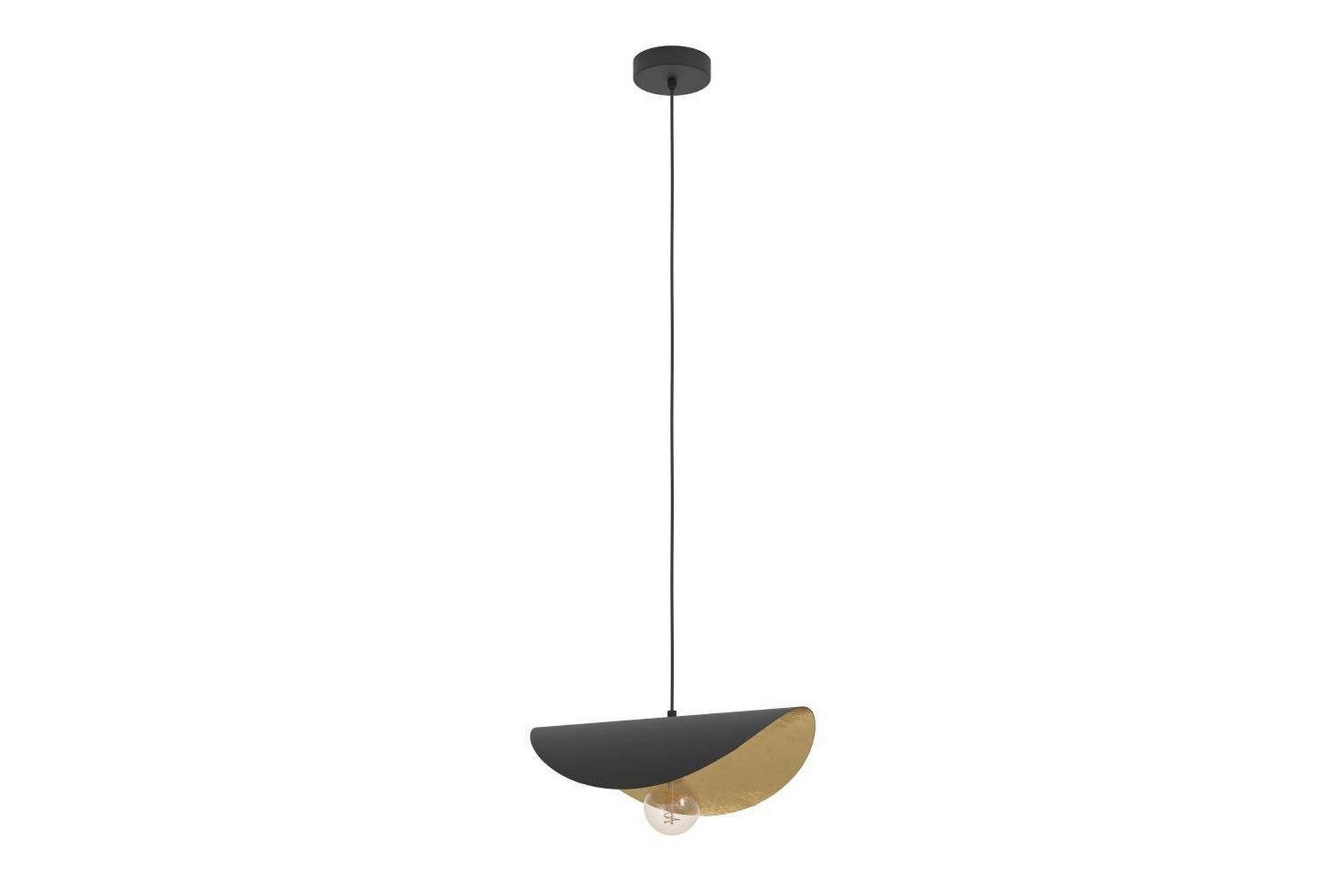 Takpendel Eglo Saceda Svart/Gull 41 cm - 41 cm