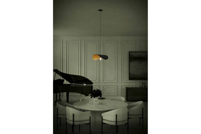 Takpendel Eglo Saceda Svart/Gull 53 cm - 53 cm - Belysning - Innendørsbelysning & Lamper - Taklampe - Pendellamper & Hengelamper