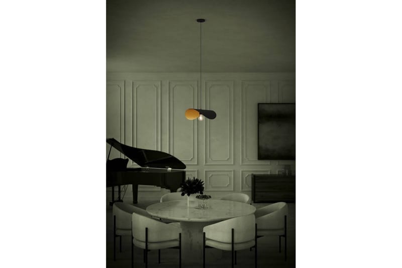 Takpendel Eglo Saceda Svart/Gull 53 cm - 53 cm - Belysning - Innendørsbelysning & Lamper - Taklampe - Pendellamper & Hengelamper