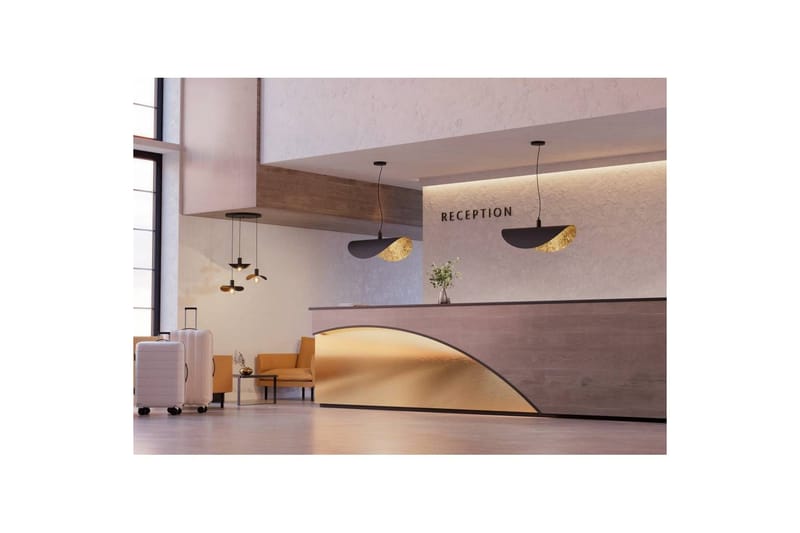 Takpendel Eglo Saceda Svart/Gull Rondell med 3 Lamper - Belysning - Innendørsbelysning & Lamper - Taklampe - Pendellamper & Hengelamper