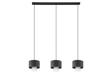 Takpendel Eglo Sapuara Svart Krystall med 3 Lamper - Belysning - Innendørsbelysning & Lamper - Taklampe - Pendellamper & Hengelamper