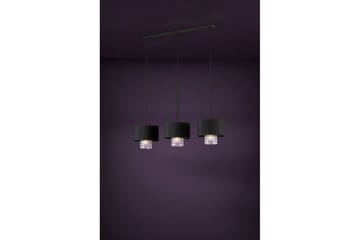 Takpendel Eglo Sapuara Svart Krystall med 3 Lamper - Belysning - Innendørsbelysning & Lamper - Taklampe - Pendellamper & Hengelamper