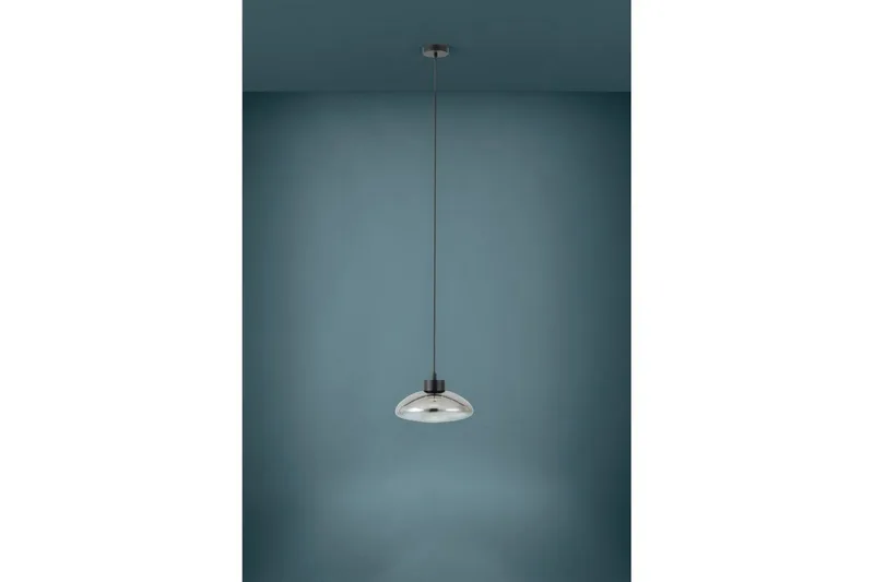 Takpendel Eglo Sarnarra Svart/Transparent - Belysning - Innendørsbelysning & Lamper - Taklampe - Pendellamper & Hengelamper