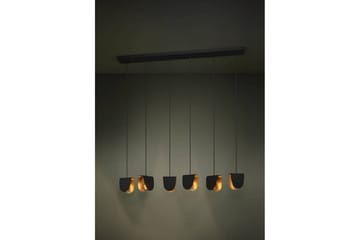 Takpendel Eglo Serenara Svart/Gull med 6 lamper - Belysning - Innendørsbelysning & Lamper - Taklampe - Pendellamper & Hengelamper
