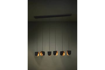 Takpendel Eglo Serenara Svart/Gull med 6 lamper - Belysning - Innendørsbelysning & Lamper - Taklampe - Pendellamper & Hengelamper