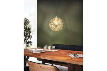Takpendel Eglo Skoura Rund Messing 30 cm - 30 cm - Belysning - Innendørsbelysning & Lamper - Taklampe - Pendellamper & Hengelamper