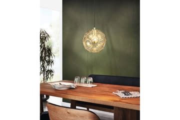 Takpendel Eglo Skoura Rund Messing 30 cm - 30 cm - Belysning - Innendørsbelysning & Lamper - Taklampe - Pendellamper & Hengelamper