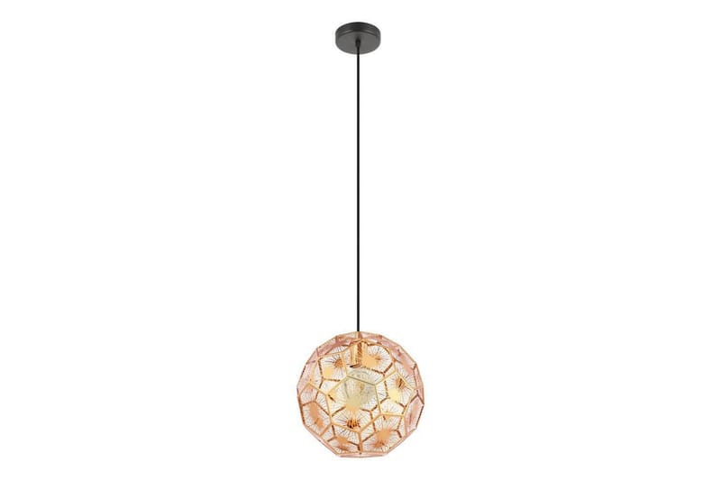 Takpendel Eglo Skoura Rund Messing 30 cm - 30 cm - Belysning - Innendørsbelysning & Lamper - Taklampe - Pendellamper & Hengelamper