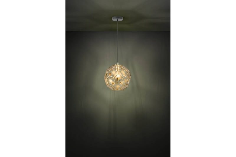 Takpendel Eglo Skoura Rund Messing 30 cm - 30 cm - Belysning - Innendørsbelysning & Lamper - Taklampe - Pendellamper & Hengelamper