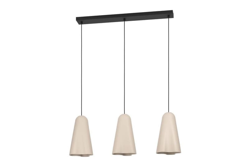 Takpendel Eglo Tolleric Sand/Svart med 3 Lamper - Belysning - Innendørsbelysning & Lamper - Taklampe - Pendellamper & Hengelamper
