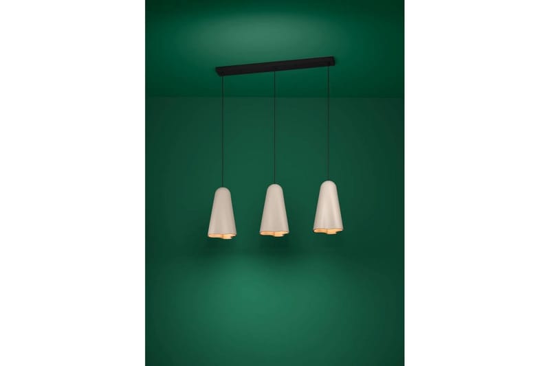 Takpendel Eglo Tolleric Sand/Svart med 3 Lamper - Belysning - Innendørsbelysning & Lamper - Taklampe - Pendellamper & Hengelamper
