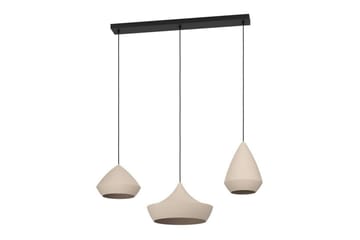 Takpendel Eglo Torremolinos Sand/Svart med 3 Lamper - Belysning - Innendørsbelysning & Lamper - Taklampe - Pendellamper & Hengelamper