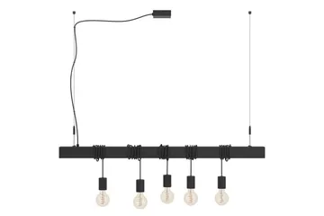 Takpendel Eglo Townshend-B Svart 5 lamper - 5 lamper - Belysning - Innendørsbelysning & Lamper - Taklampe - Pendellamper & Hengelamper
