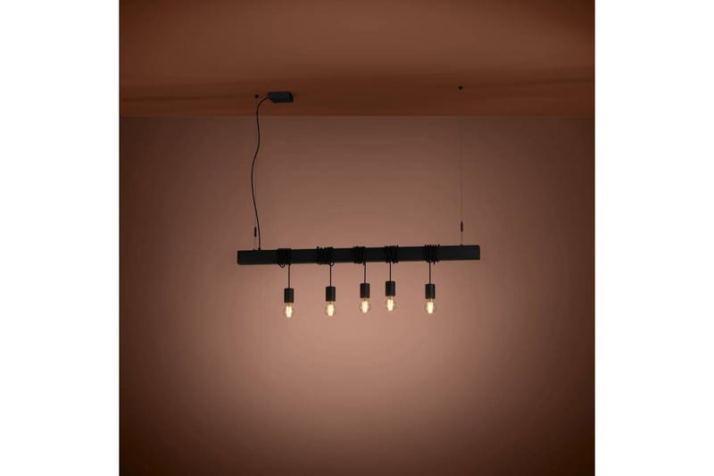 Takpendel Eglo Townshend-B Svart 5 lamper - 5 lamper - Belysning - Innendørsbelysning & Lamper - Taklampe - Pendellamper & Hengelamper