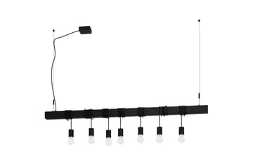 Takpendel Eglo Townshend-B Svart 7 lamper - 7 lamper - Belysning - Innendørsbelysning & Lamper - Taklampe - Pendellamper & Hengelamper