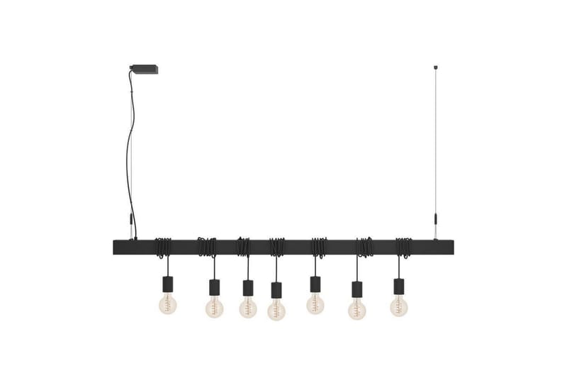Takpendel Eglo Townshend-B Svart 7 lamper - 7 lamper - Belysning - Innendørsbelysning & Lamper - Taklampe - Pendellamper & Hengelamper