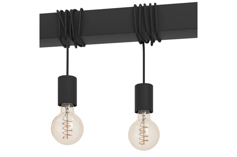 Takpendel Eglo Townshend-B Svart 7 lamper - 7 lamper - Belysning - Innendørsbelysning & Lamper - Taklampe - Pendellamper & Hengelamper