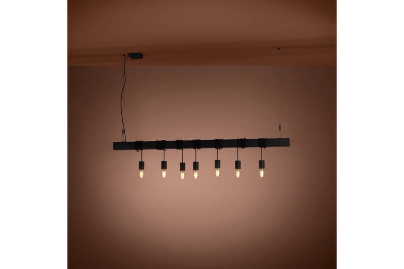 Takpendel Eglo Townshend-B Svart 7 lamper - 7 lamper - Belysning - Innendørsbelysning & Lamper - Taklampe - Pendellamper & Hengelamper