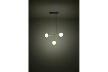 Takpendel Eglo Paz Opalhvit/Svart Messing med 3 Lamper - Belysning - Innendørsbelysning & Lamper - Taklampe - Pendellamper & Hengelamper
