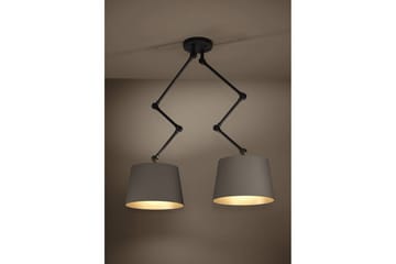 Takpendel Eglo Pistunio Cappuccino/Messing/Svart med 2 Lamper - Belysning - Innendørsbelysning & Lamper - Taklampe - Pendellamper & Hengelamper