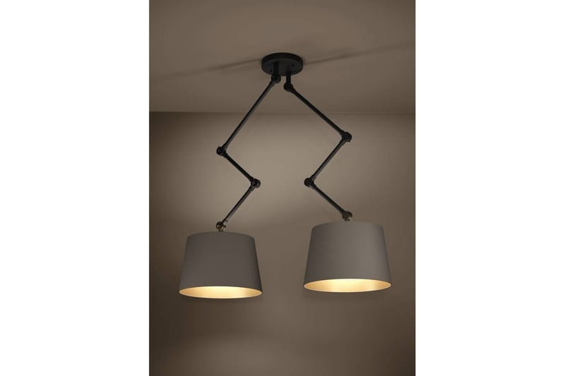 Takpendel Eglo Pistunio Cappuccino/Messing/Svart med 2 Lamper - Belysning - Innendørsbelysning & Lamper - Taklampe - Pendellamper & Hengelamper